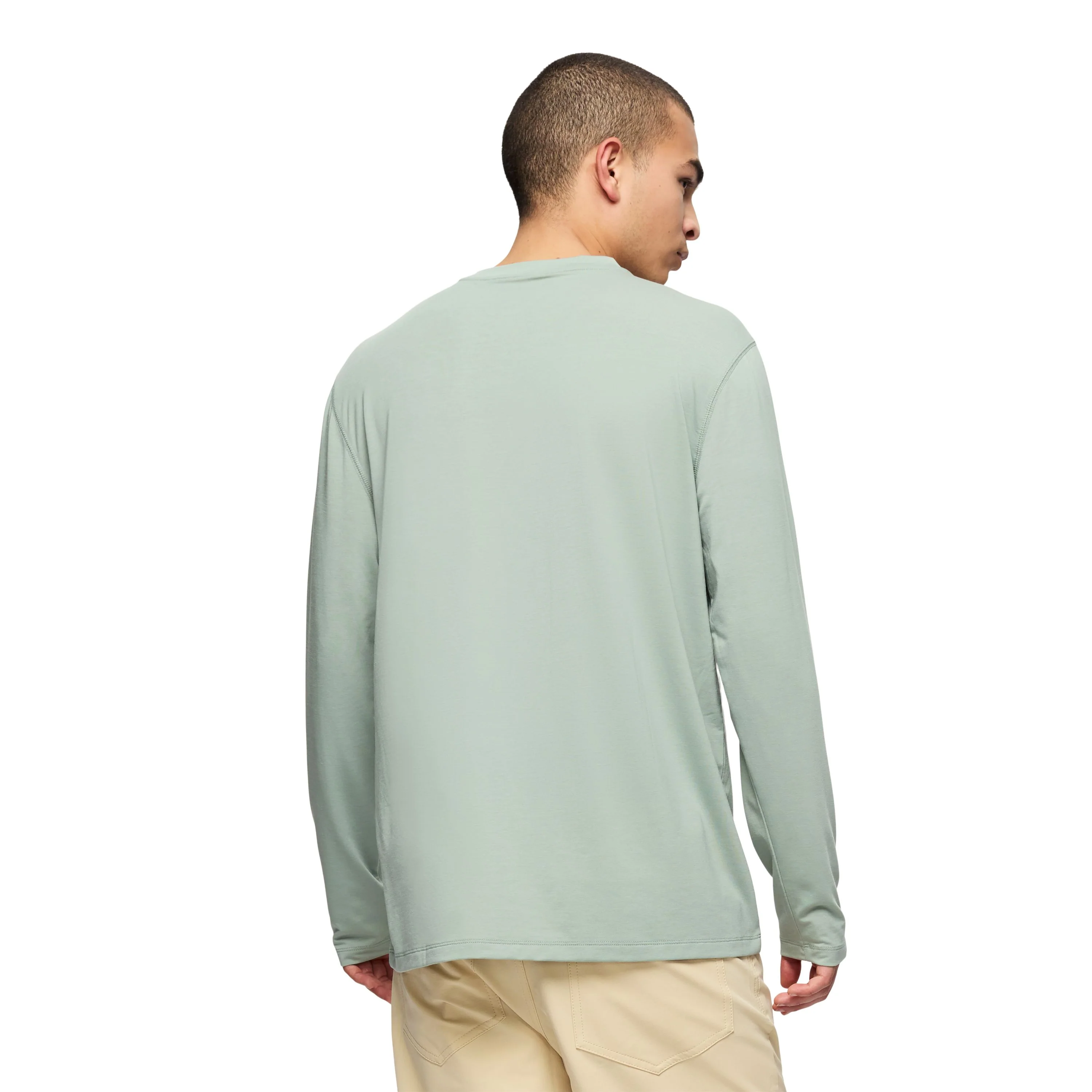 Vista Long Sleeve Tencel Tee Men's - Image 2